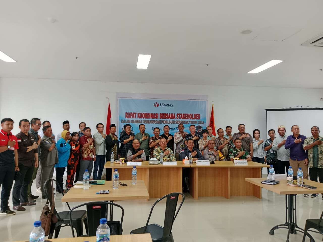 Bawaslu Mahulu Bersama Pihak Terkait Upayakan Pencegahan Pelanggan Pilkada. Dok. RRILB