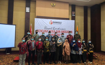 Bawaslu Laksanakan Rapat Koordinasi Rencana Kerja Dan Anggaran Tahun 2021 